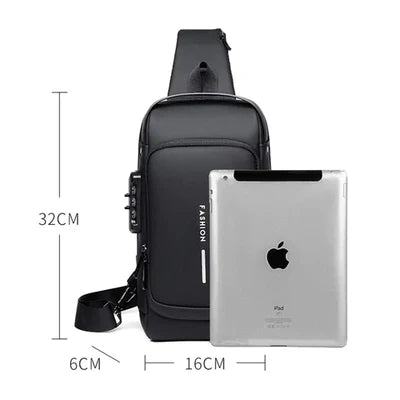 Bolso Bandolera Para Hombre, Mochila Us