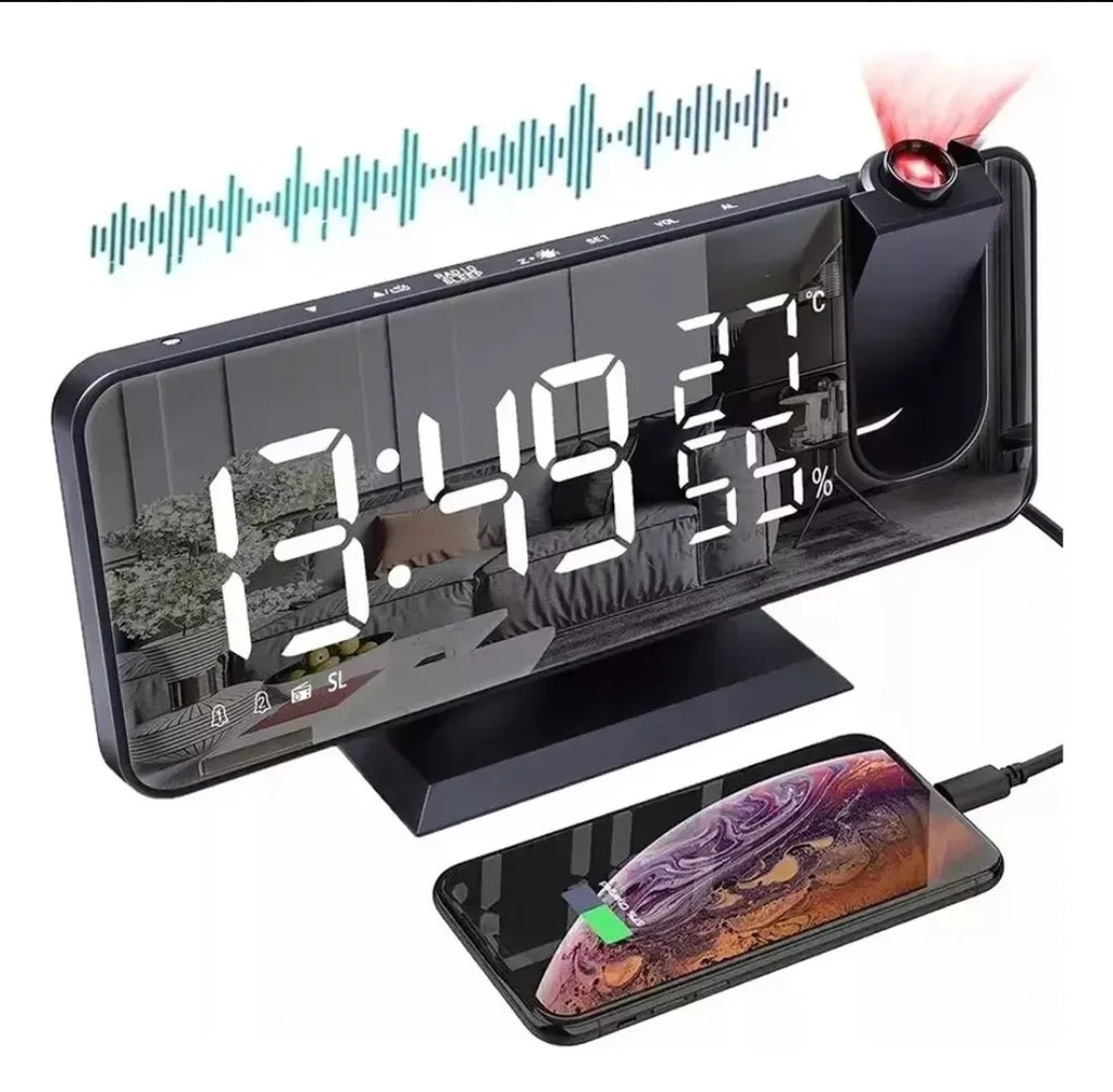RELOJ PROYECTOR LED
